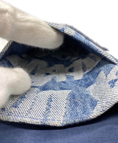 SUPREME（シュプリーム）SUPREME (シュプリーム) 22SS Jacquard Denim Neck Pouch ジャガードデニムネックポーチ ショルダーバッグ インディゴの古着・服飾アイテム