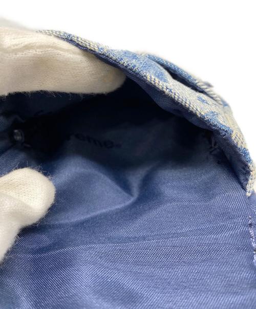 SUPREME（シュプリーム）SUPREME (シュプリーム) 22SS Jacquard Denim Neck Pouch ジャガードデニムネックポーチ ショルダーバッグ インディゴの古着・服飾アイテム