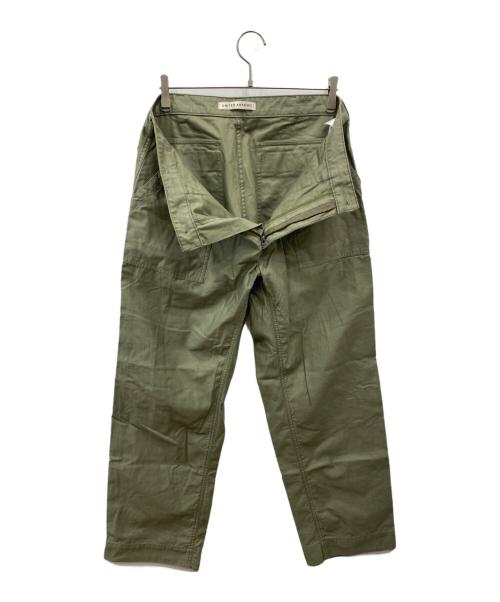 UNITED ARROWS（ユナイテッドアローズ）UNITED ARROWS (ユナイテッドアローズ) ファティーグパンツ グリーン サイズ:Lの古着・服飾アイテム