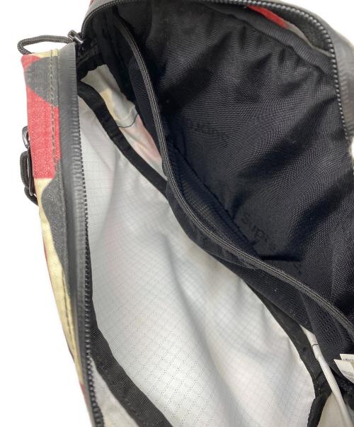 SUPREME（シュプリーム）Supreme (シュプリーム) 21SS Waist Bag Camo レッドの古着・服飾アイテム