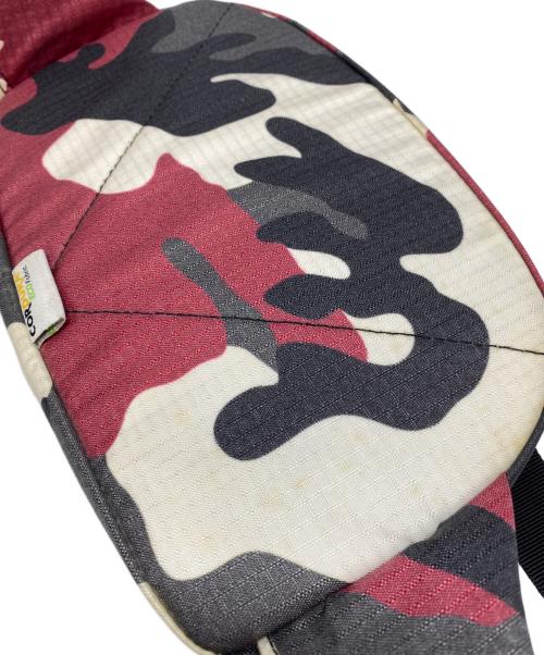 SUPREME（シュプリーム）Supreme (シュプリーム) 21SS Waist Bag Camo レッドの古着・服飾アイテム