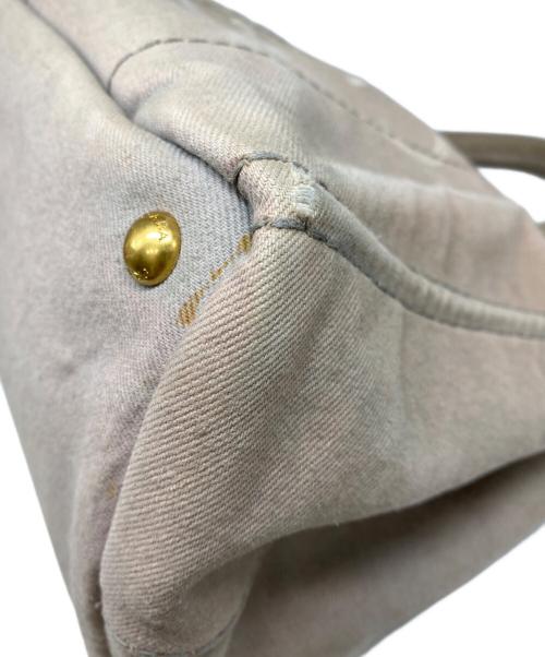 PRADA（プラダ）PRADA (プラダ) カナパ キャンバストートバッグ ベージュの古着・服飾アイテム