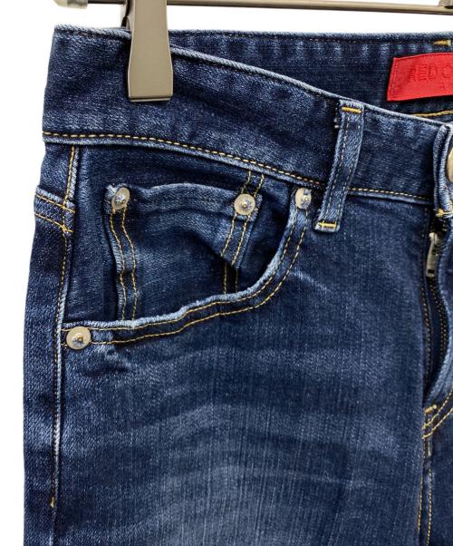 RED CARD（レッドカード）RED CARD (レッドカード) 35th Anniv. Wide デニムパンツ インディゴ サイズ:W25の古着・服飾アイテム