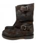 JIMMY CHOO (ジミーチュウ) スウェードエンジニアブーツ ブラウン サイズ:SIZE 42：22000円