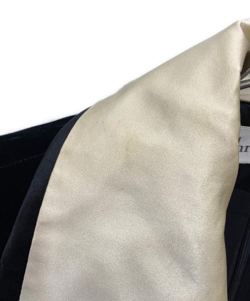 Christian Dior（クリスチャン ディオール）Christian Dior (クリスチャン ディオール) ベロアワンピース ブラック サイズ:9の古着・服飾アイテム