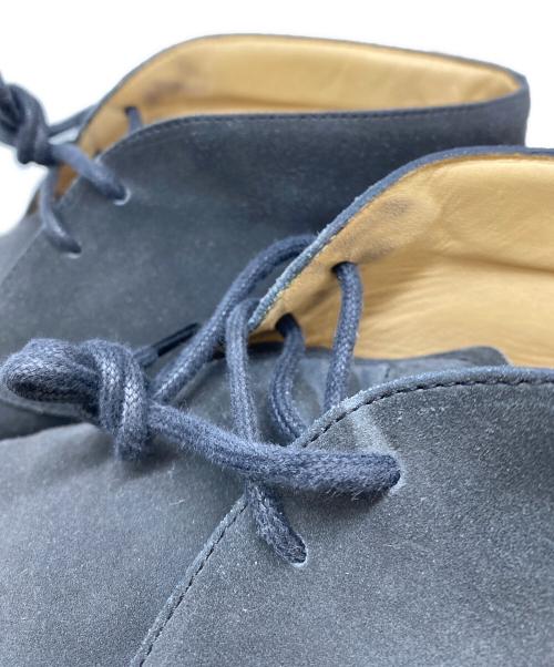 TOD'S（トッズ）TOD'S (トッズ) チャッカーブーツ ネイビー×ブラウン サイズ:6 1/2の古着・服飾アイテム