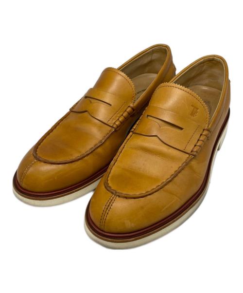 TOD'S（トッズ）TOD'S (トッズ) コインローファー ベージュ サイズ:SIZE 7の古着・服飾アイテム