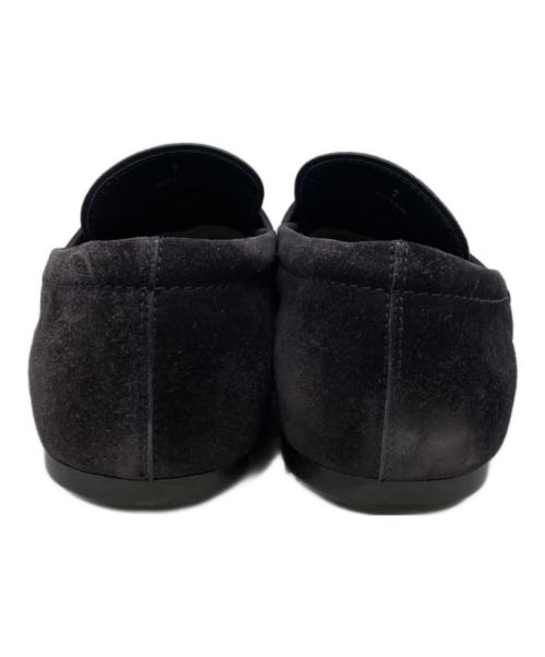 TOD'S（トッズ）TOD'S (トッズ) スウェードローファー ネイビー サイズ:7の古着・服飾アイテム