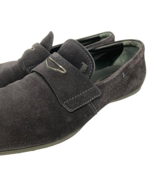 TOD'S（トッズ）TOD'S (トッズ) スウェードローファー ネイビー サイズ:7の古着・服飾アイテム