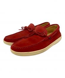TOD'S（トッズ）の古着「デッキシューズ」｜レッド