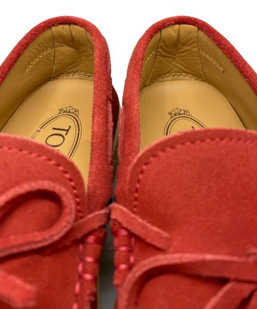 TOD'S（トッズ）TOD'S (トッズ) デッキシューズ レッド サイズ:7の古着・服飾アイテム