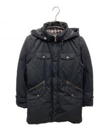 BURBERRY BLACK LABEL（バーバリーブラックレーベル）の古着「ダウンジャケット」｜ブラック