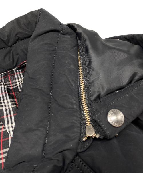 BURBERRY BLACK LABEL（バーバリーブラックレーベル）BURBERRY BLACK LABEL (バーバリーブラックレーベル) ダウンジャケット ブラック サイズ:Lの古着・服飾アイテム