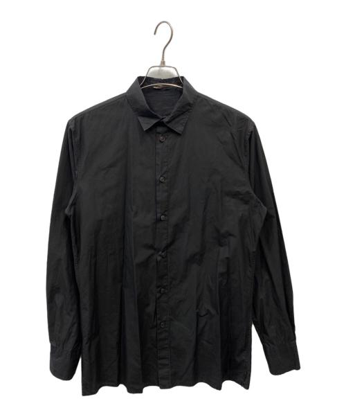 BOTTEGA VENETA（ボッテガベネタ）BOTTEGA VENETA (ボッテガベネタ) 長袖シャツ ブラック サイズ:46の古着・服飾アイテム