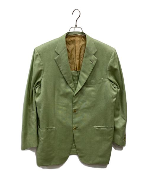 BRIONI（ブリオーニ）BRIONI (ブリオーニ) テーラードジャケット グリーン サイズ:50の古着・服飾アイテム