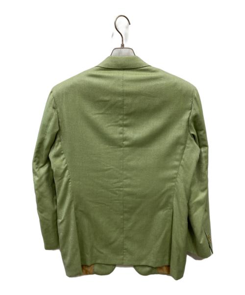 BRIONI（ブリオーニ）BRIONI (ブリオーニ) テーラードジャケット グリーン サイズ:50の古着・服飾アイテム