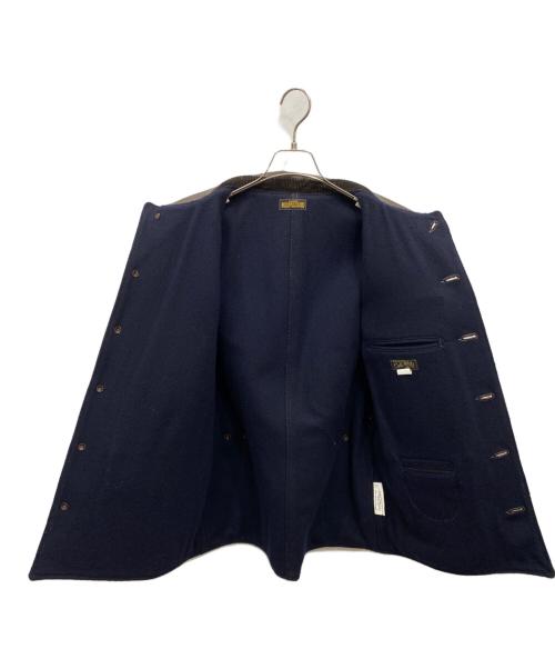 COLIMBO（コリンボ）COLIMBO (コリンボ) STOCKMANS' LEATHER COAT -30's ストックマンズレザーコート ジャケット ブラウン サイズ:40の古着・服飾アイテム