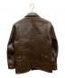 COLIMBO (コリンボ) STOCKMANS' LEATHER COAT -30's ストックマンズレザーコート ジャケット ブラウン サイズ:40：100000円