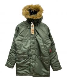 ALPHA INDUSTRIES（アルファインダストリーズ）の古着「N‐3Bジャケット」｜グリーン