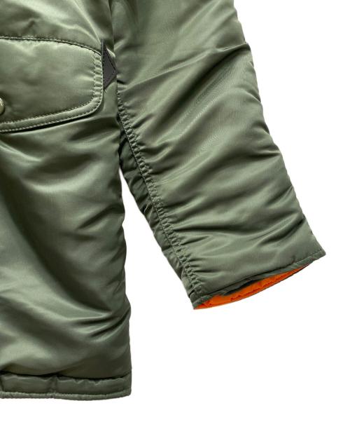 ALPHA INDUSTRIES（アルファインダストリーズ）ALPHA INDUSTRIES (アルファインダストリーズ) N‐3Bジャケット グリーン サイズ:Mの古着・服飾アイテム
