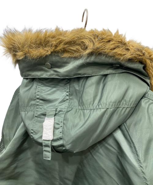 ALPHA INDUSTRIES（アルファインダストリーズ）ALPHA INDUSTRIES (アルファインダストリーズ) N‐3Bジャケット グリーン サイズ:Mの古着・服飾アイテム