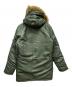 ALPHA INDUSTRIES (アルファインダストリーズ) N‐3Bジャケット グリーン サイズ:M：14000円