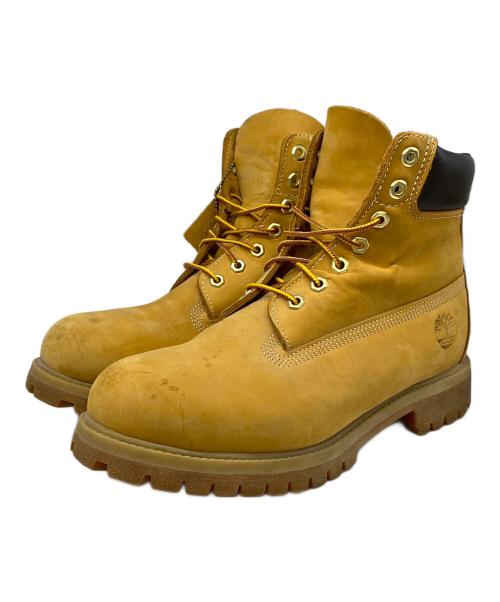 Timberland（ティンバーランド）Timberland (ティンバーランド) 6インチプレミアムウォータープルーフブーツ ベージュ サイズ:9.5の古着・服飾アイテム