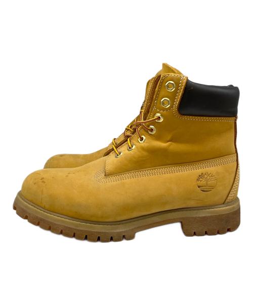 Timberland（ティンバーランド）Timberland (ティンバーランド) 6インチプレミアムウォータープルーフブーツ ベージュ サイズ:9.5の古着・服飾アイテム
