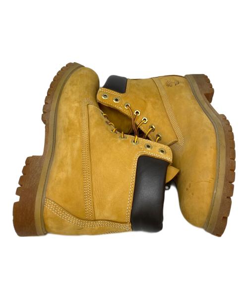 Timberland（ティンバーランド）Timberland (ティンバーランド) 6インチプレミアムウォータープルーフブーツ ベージュ サイズ:9.5の古着・服飾アイテム