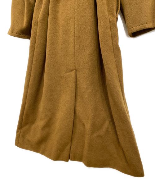 MaxMara（マックスマーラ）MaxMara (マックスマーラ) カシミヤ混ロングコート ブラウン サイズ:SIZE 38の古着・服飾アイテム