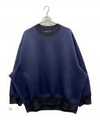 KOLORカラー）の古着「neoprene big trainer」｜ネイビー