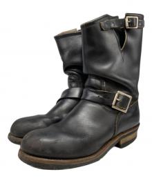 RED WING（レッドウィング）の古着「Mid 90’s PT91 スチールトゥ エンジニアブーツ」｜ブラック
