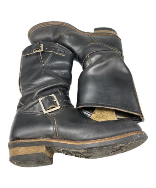 RED WING（レッドウィング）RED WING (レッドウィング) Mid 90’s PT91 スチールトゥ エンジニアブーツ ブラック サイズ:8の古着・服飾アイテム