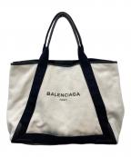BALENCIAGAバレンシアガ）の古着「CABAS カバ キャンバストートバッグ」｜ホワイト