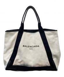 BALENCIAGA（バレンシアガ）の古着「CABAS カバ キャンバストートバッグ」｜ホワイト