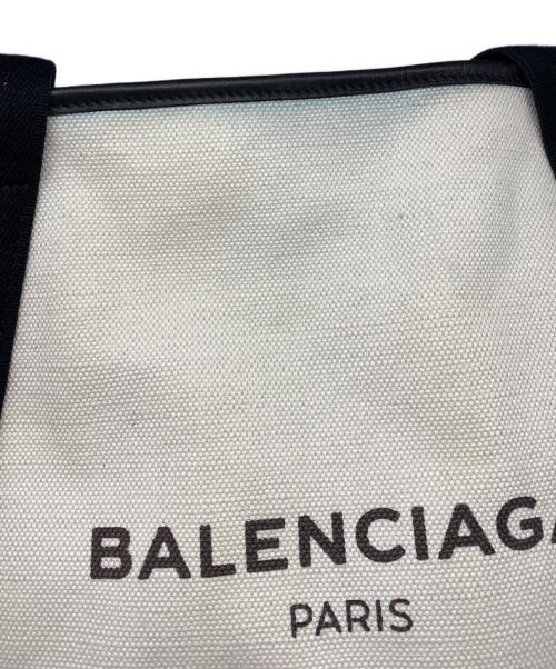 BALENCIAGA（バレンシアガ）BALENCIAGA (バレンシアガ) CABAS カバ キャンバストートバッグ ホワイトの古着・服飾アイテム
