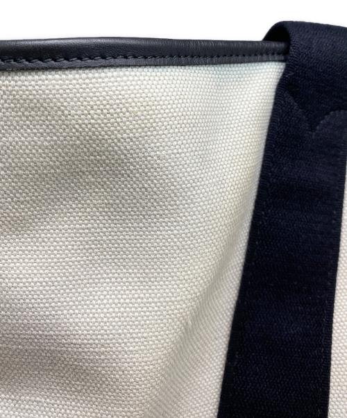 BALENCIAGA（バレンシアガ）BALENCIAGA (バレンシアガ) CABAS カバ キャンバストートバッグ ホワイトの古着・服飾アイテム
