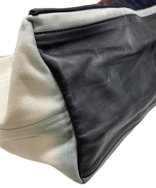 BALENCIAGA（バレンシアガ）BALENCIAGA (バレンシアガ) CABAS カバ キャンバストートバッグ ホワイトの古着・服飾アイテム