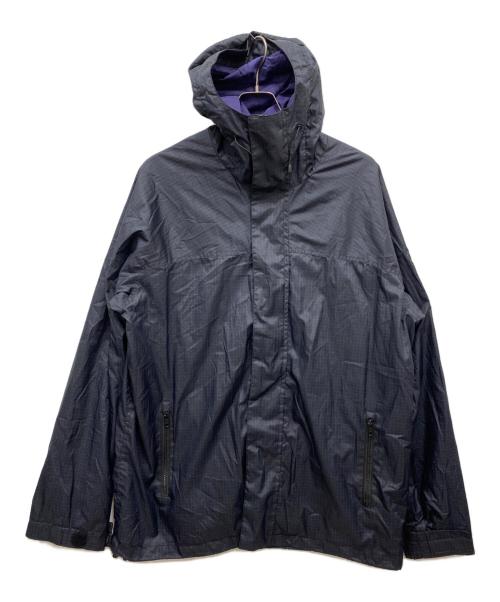 stussy（ステューシー）stussy (ステューシー) 90’s ナイロン マウンテンパーカ ジャケット ブラック×ネイビー サイズ:XLの古着・服飾アイテム