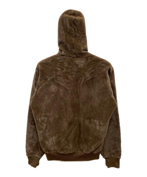 CarHartt（カーハート）CarHartt (カーハート) 80〜90sベロアパーカー ブラウン サイズ:Mの古着・服飾アイテム