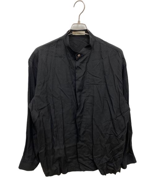 ISSEY MIYAKE MEN（イッセイミヤケメン）ISSEY MIYAKE MEN (イッセイミヤケメン) コットンブロードシャツ ブラック サイズ:Mの古着・服飾アイテム
