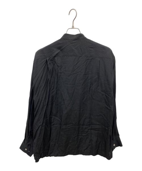 ISSEY MIYAKE MEN（イッセイミヤケメン）ISSEY MIYAKE MEN (イッセイミヤケメン) コットンブロードシャツ ブラック サイズ:Mの古着・服飾アイテム