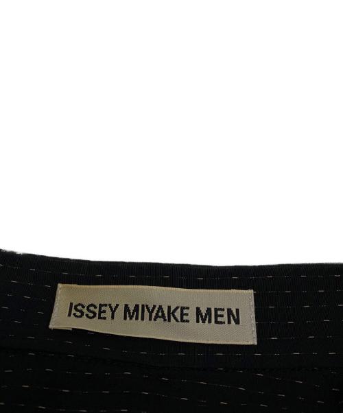 ISSEY MIYAKE MEN（イッセイミヤケメン）ISSEY MIYAKE MEN (イッセイミヤケメン) コットンブロードシャツ ブラック サイズ:Mの古着・服飾アイテム