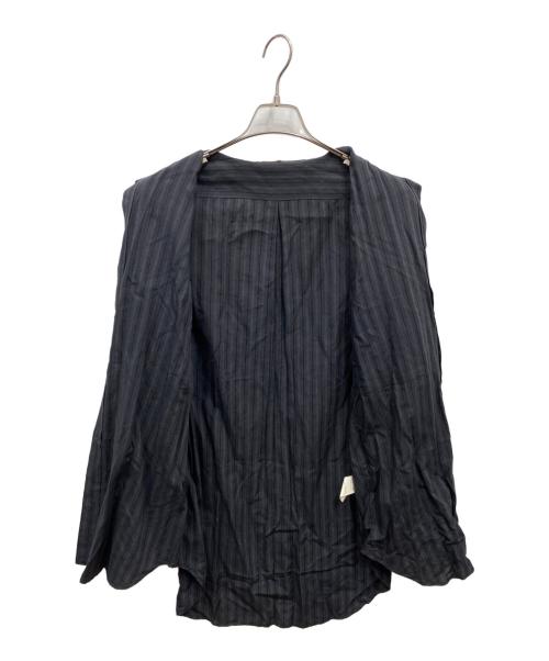 Y's for men（ワイズフォーメン）Y's for men (ワイズフォーメン) ストライプシャツ ブラック サイズ:3の古着・服飾アイテム