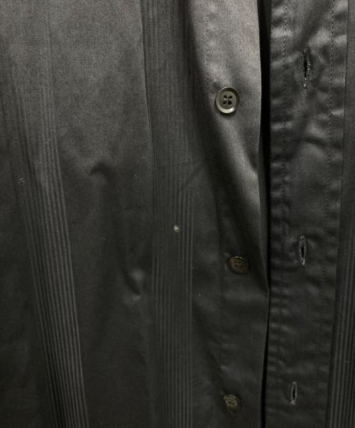 Yohji Yamamoto pour homme（ヨウジヤマモト プールオム）Yohji Yamamoto pour homme (ヨウジヤマモト プールオム) オーバーサイズシャツ ブラック サイズ:Mの古着・服飾アイテム