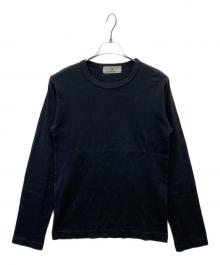 YOHJI YAMAMOTO（ヨウジヤマモト）の古着「長袖カットソー」｜ブラック