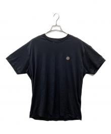 STONE ISLAND（ストーンアイランド）の古着「ロゴワッペンTシャツ」｜ブラック
