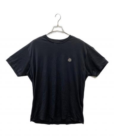ひゅー様【QR確認済】ストーンアイランド/ロンTシャツ/ワッペンロゴ/黒/3XL 中古・古着通販】STONE ISLAND (ストーンアイランド) ロゴワッペンT