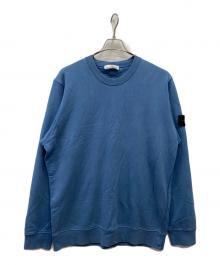 STONE ISLAND（ストーンアイランド）の古着「バッジワッペン付 スエットトレーナー クルーネックスウェット」｜ブルー
