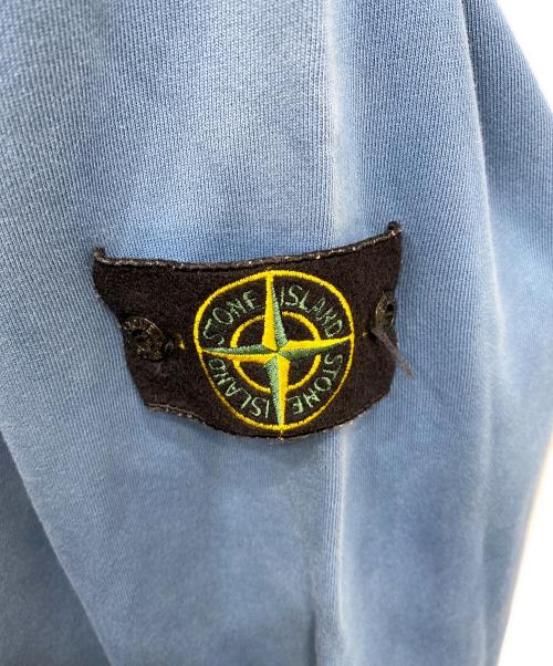 STONE ISLAND（ストーンアイランド）STONE ISLAND (ストーンアイランド) バッジワッペン付 スエットトレーナー クルーネックスウェット ブルー サイズ:XXLの古着・服飾アイテム